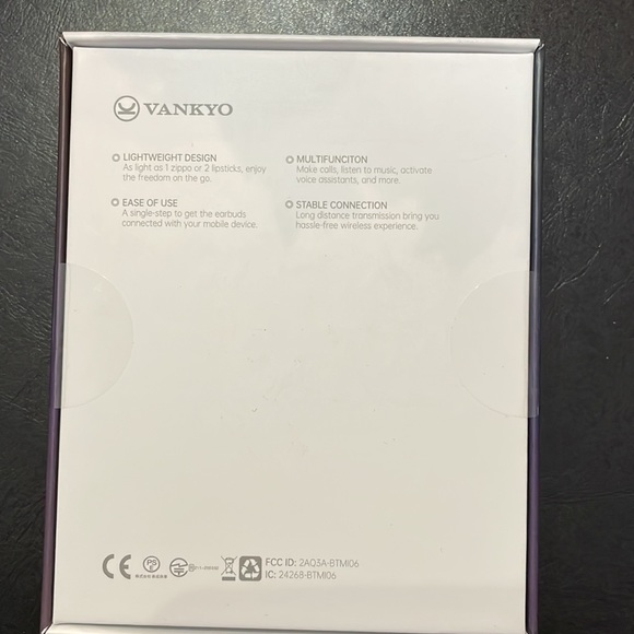 Vankyo Alpha X180 wireless earbuds - Picture 2 of 3